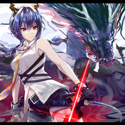 This is a pixiv picture whose title is CH'EN.
