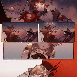 This is a pixiv picture whose title is 死.