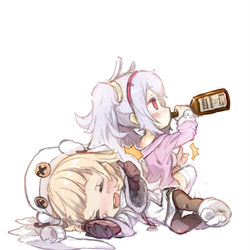 This is a pixiv picture whose title is 飲んでて楽しい北方連合の～.