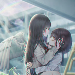 This is a pixiv picture whose title is Be still my heart.