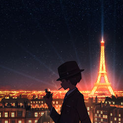 This is a pixiv picture whose title is 上流階級.