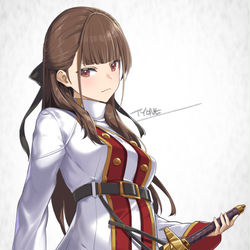 This is a pixiv picture whose title is 影の英雄の日常譚.
