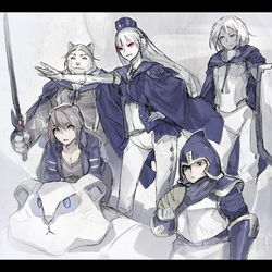 This is a pixiv picture whose title is 【PFAOS】真実を求めて！【シルバーセイル】.