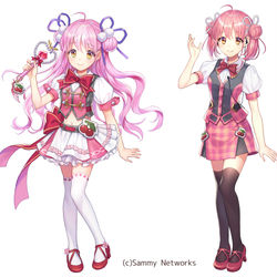 This is a pixiv picture whose title is 【仕事絵】魔法少女.