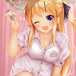 This is a pixiv picture whose title is おちゅうしゃのお時間デース！！.