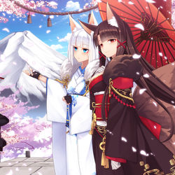 This is a pixiv picture whose title is 三月樱.