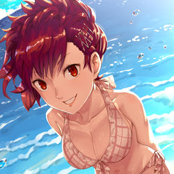 This is a pixiv picture whose title is ハム子.