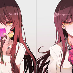 This is a pixiv picture whose title is 甘甜と花.