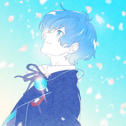This is a pixiv picture whose title is 約束の日.