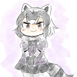 This is a pixiv picture whose title is おすましアライさん.