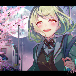 This is a pixiv picture whose title is 春まであと少し.