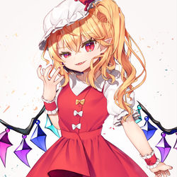 This is a pixiv picture whose title is 智霊奇伝フランちゃん.