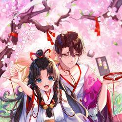 This is a pixiv picture whose title is ❀.