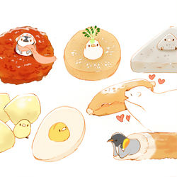 This is a pixiv picture whose title is おでん.