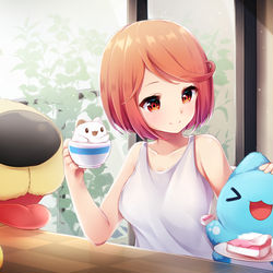 This is a pixiv picture whose title is 貓貓蟲咖波.