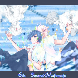 This is a pixiv picture whose title is 6.