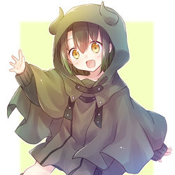 This is a pixiv picture whose title is ソマリと森の神様.