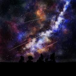 This is a pixiv picture whose title is Cosmos.