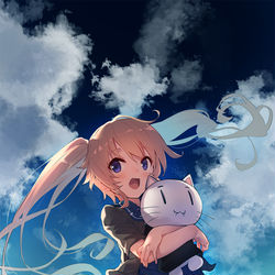 This is a pixiv picture whose title is 有坂真白.