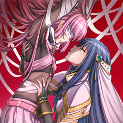 This is a pixiv picture whose title is 束縛.