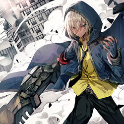 This is a pixiv picture whose title is GOD EATER.