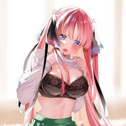 This is a pixiv picture whose title is 色々見せてくれる二乃.