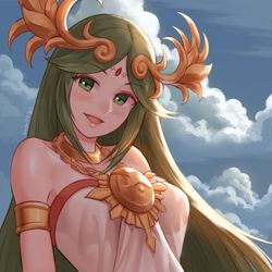This is a pixiv picture whose title is パルテナ様.