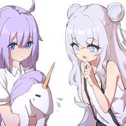 This is a pixiv picture whose title is 好奇心.