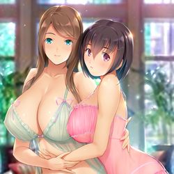 This is a pixiv picture whose title is ふたりで一緒に・・・💛.