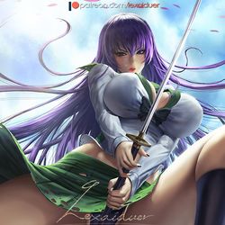 This is a pixiv picture whose title is Seako Busujima_Preview.