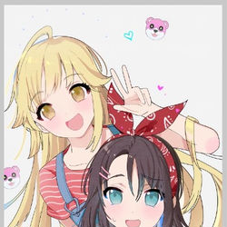 This is a pixiv picture whose title is みさここ.