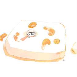 This is a pixiv picture whose title is 牛乳かんてん.