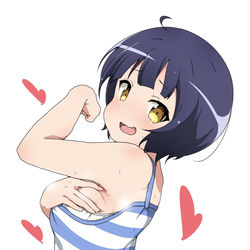 This is a pixiv picture whose title is 腋くぱぁ.