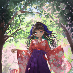This is a pixiv picture whose title is 春.