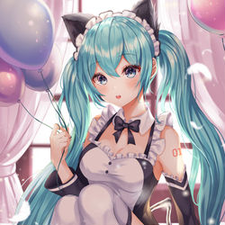 This is a pixiv picture whose title is HAPPY MIKU DAY.