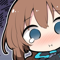 This is a pixiv picture whose title is 影から見守る.
