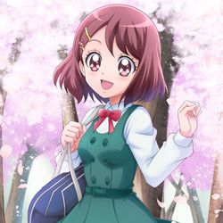 This is a pixiv picture whose title is のどかちゃん制服♪.