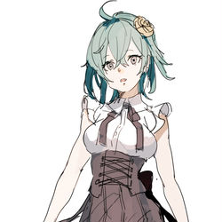This is a pixiv picture whose title is 私のヒロイン.