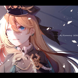 This is a pixiv picture whose title is 幽兰黛尔.