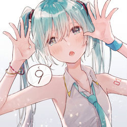 This is a pixiv picture whose title is ９.