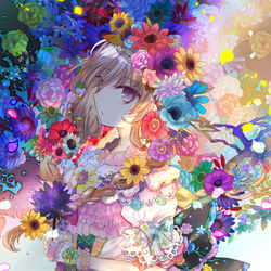 This is a pixiv picture whose title is 民族衣装.