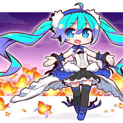 This is a pixiv picture whose title is 初音ミク TYPE2020.