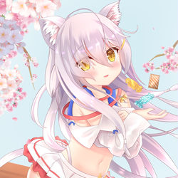 This is a pixiv picture whose title is クロ.