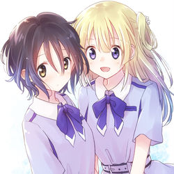 This is a pixiv picture whose title is 22/7（ナナブンノニジュウニ）.