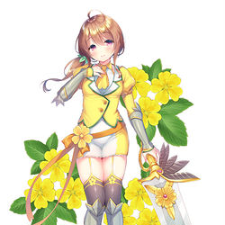 This is a pixiv picture whose title is 【お仕事宣伝】キジムシロ.
