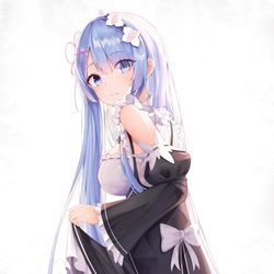 This is a pixiv picture whose title is レム.