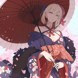 This is a pixiv picture whose title is 春.