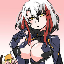 This is a pixiv picture whose title is 女体化オデュッセウス.
