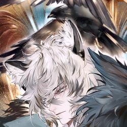 This is a pixiv picture whose title is シルバーアッシュ.