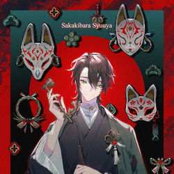 This is a pixiv picture whose title is 榊樱.